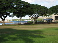 The USS Arizona Memorial.