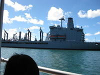 Another active ship in Pearl Harbor.